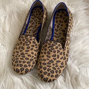 Rothy’s spotted leopard loafer 8.5 RETIRED PRINT